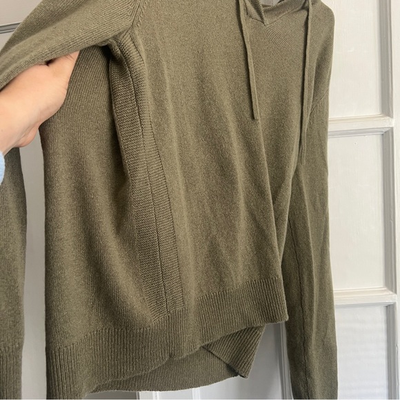 Theory Easy V 100% Cashmere Hoodie - Picture 4 of 11